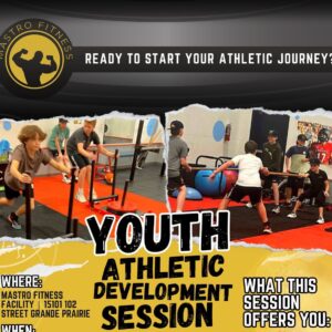 Mastro Fitness – Youth Athletic Development Sessions | 4 Classes | Biweekly